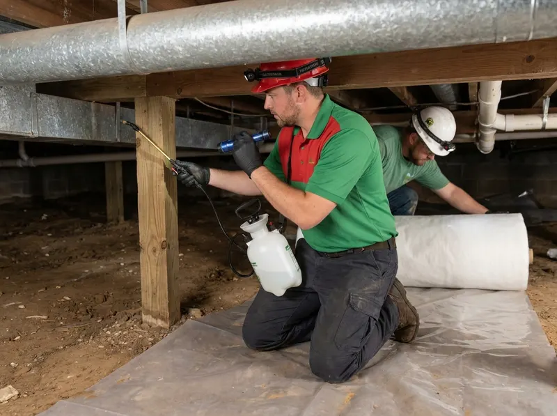 Crawlspace Vapor and Pest Defense in Fayetteville, NC
