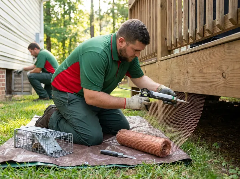 Rodent Trapping and Structural Exclusion in Fayetteville, NC